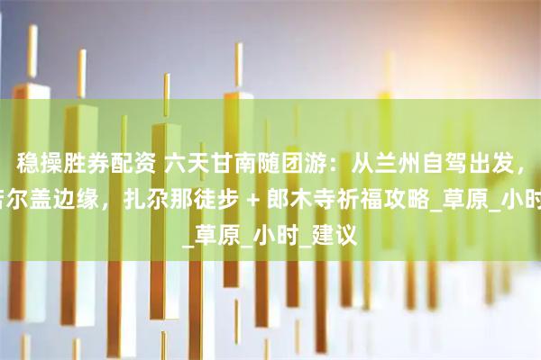 稳操胜券配资 六天甘南随团游：从兰州自驾出发，驰骋若尔盖边缘，扎尕那徒步 + 郎木寺祈福攻略_草原_小时_建议